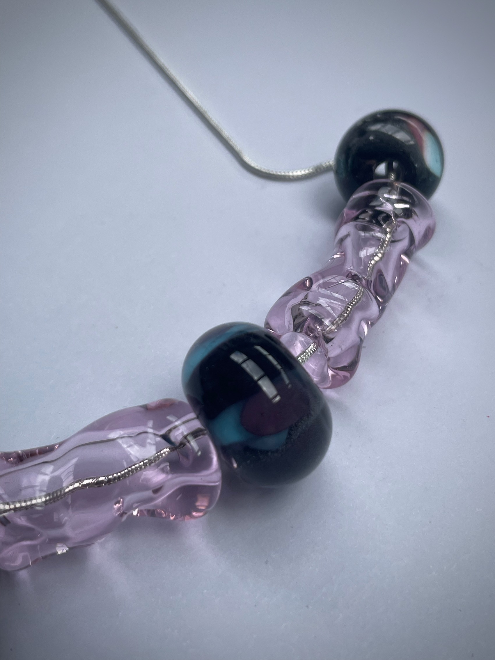 SoftHard Necklace (pink)